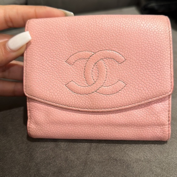 CHANEL Pink Wallet